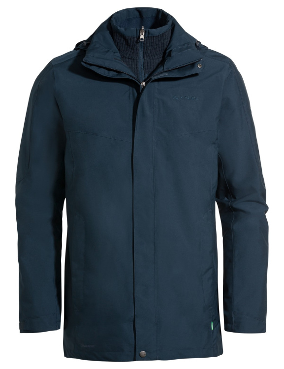 VAUDE Mens Idris 3in1 Parka III VAUDE Mens Idris 3in1 Parka III Farbe / color: dark sea ()