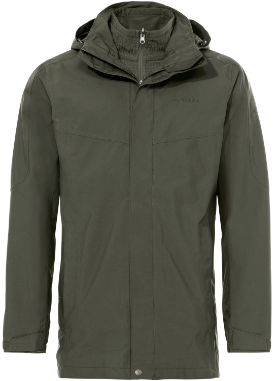 VAUDE Mens Idris 3in1 Parka III VAUDE Mens Idris 3in1 Parka III Farbe / color: khaki ()