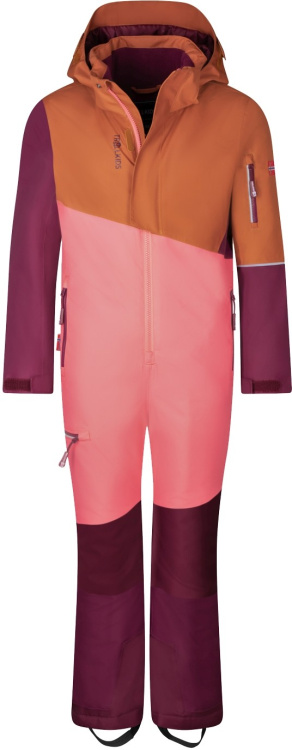 Trollkids Kids Hallingdal Snowsuit Trollkids Kids Hallingdal Snowsuit Farbe / color: caramel/salmon/redwood ()