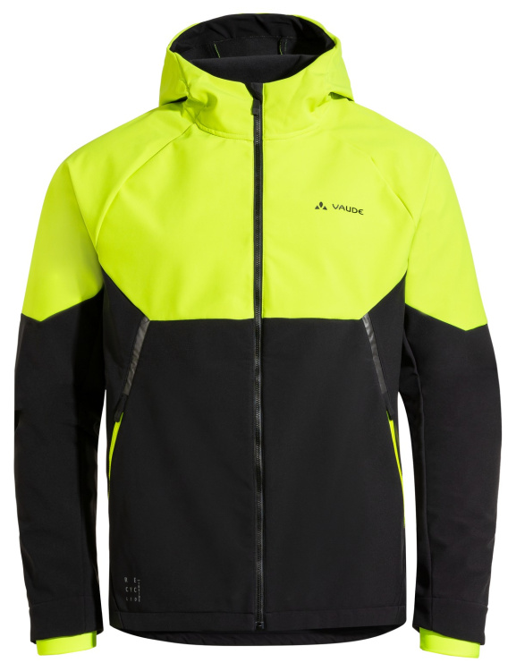 VAUDE Mens Qimsa Softshell Jacket VAUDE Mens Qimsa Softshell Jacket Farbe / color: neon yellow ()