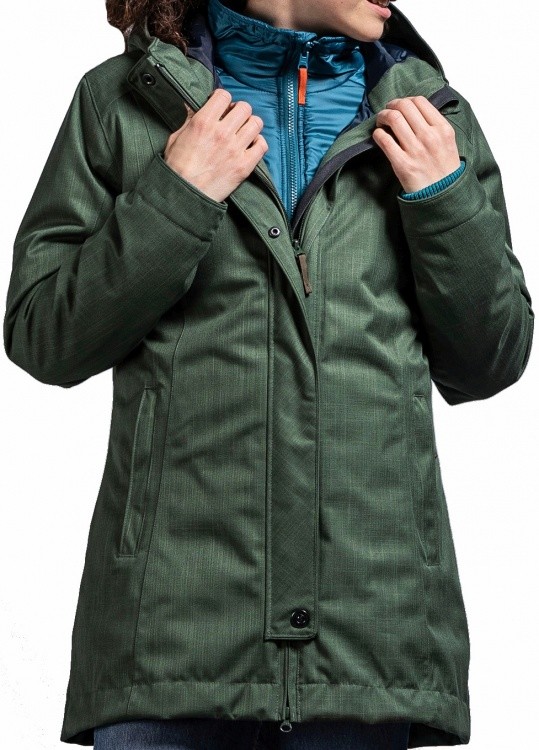 Tatonka Naika Womens 3in1 Coat Tatonka Naika Womens 3in1 Coat Farbe / color: leaf green ()