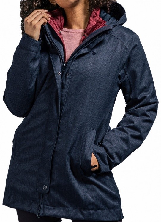 Tatonka Naika Womens 3in1 Coat Tatonka Naika Womens 3in1 Coat Farbe / color: grey blue ()