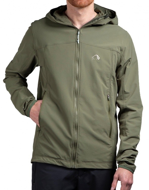 Tatonka Cesi Mens Hooded Jacket Tatonka Cesi Mens Hooded Jacket Farbe / color: olive ()