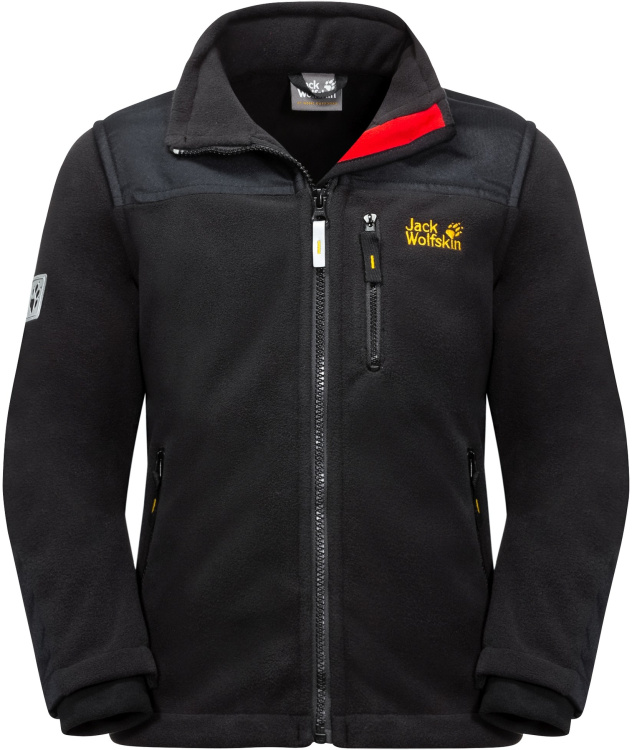 Jack Wolfskin Blizzard Jacket Kids Jack Wolfskin Blizzard Jacket Kids Farbe / color: black ()