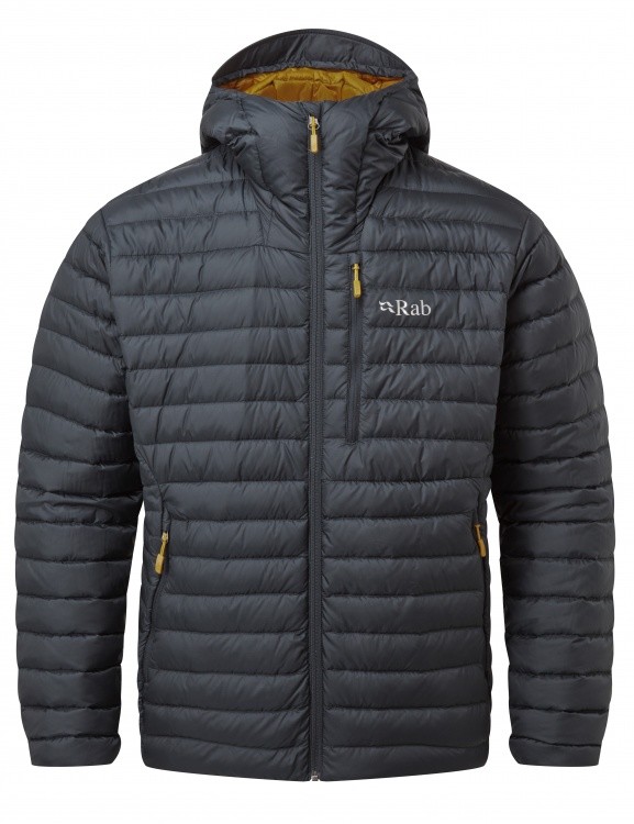 Rab Microlight Alpine Jacket Rab Microlight Alpine Jacket Farbe / color: beluga ()