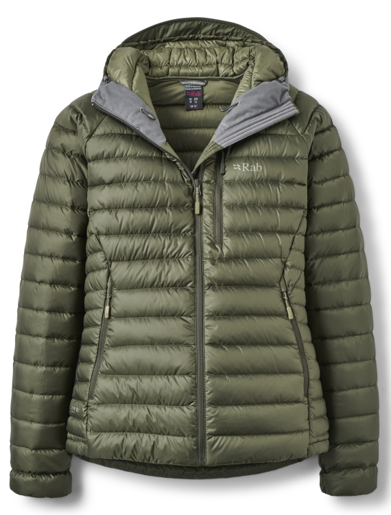 Rab Microlight Alpine Jacket Women Rab Microlight Alpine Jacket Women Farbe / color: army ()
