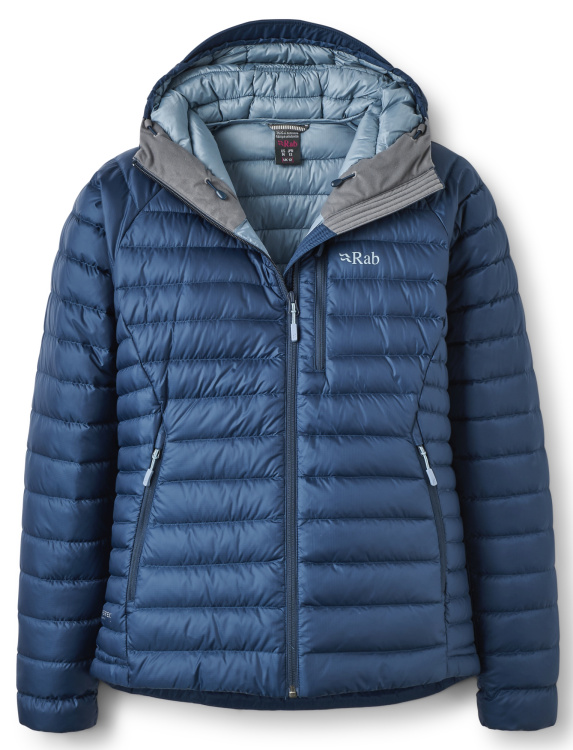 Rab Microlight Alpine Jacket Women Rab Microlight Alpine Jacket Women Farbe / color: tempest blue ()