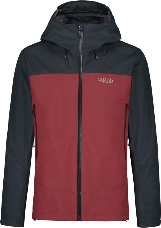 Rab Arc Eco Jacket Rab Arc Eco Jacket Farbe / color: beluga/oxblood red ()