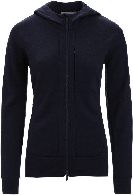 Icebreaker Quantum III LS Zip Hoodie Women Icebreaker Quantum III LS Zip Hoodie Women Farbe / color: midnight navy ()