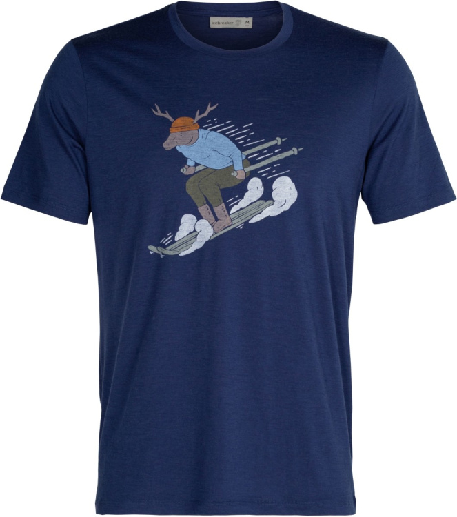 Icebreaker Tech Lite II SS Tee Ski Rider Icebreaker Tech Lite II SS Tee Ski Rider Farbe / color: royal navy () Icebreaker Tech Lite II SS Tee Ski Rider Icebreaker Tech Lite II SS Tee Ski Rider Farbe / color: royal navy ()