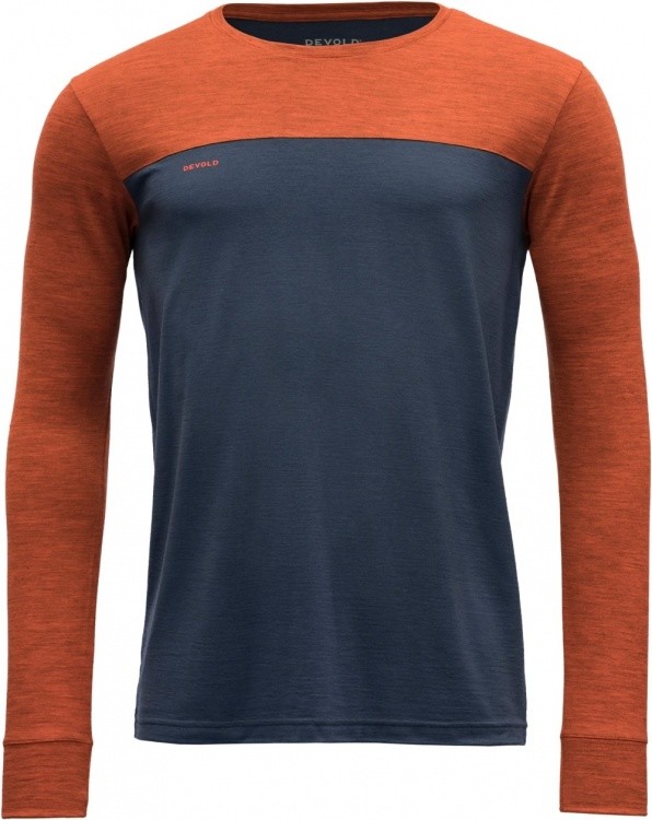 Devold Norang 150 Man Shirt Devold Norang 150 Man Shirt Farbe / color: brick melange/night ()