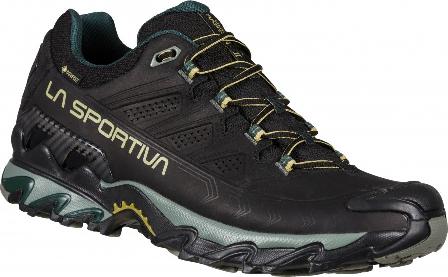 La Sportiva Ultra Raptor II Leather GTX La Sportiva Ultra Raptor II Leather GTX Farbe / color: black/cedar ()