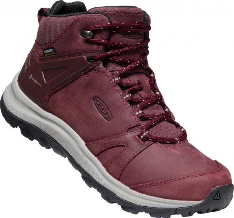Keen Womens Terradora II Leather Mid WP Keen Womens Terradora II Leather Mid WP Farbe / color: wine/black ()