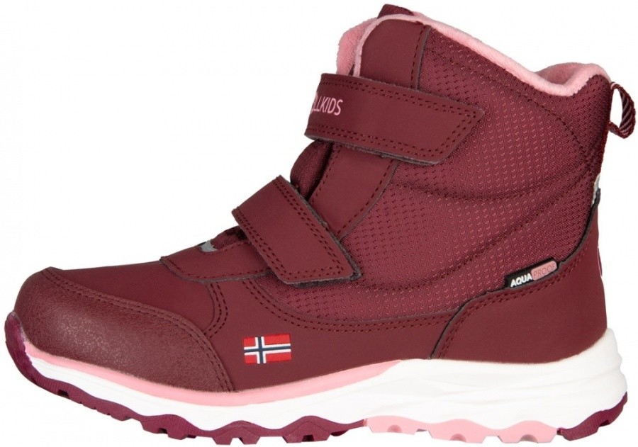 Trollkids Kids Hafjell Winter Boots Trollkids Kids Hafjell Winter Boots Farbe / color: maroon red/antiq rose ()