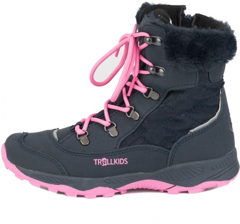 Trollkids Girls Hemsedal Winter Boots Trollkids Girls Hemsedal Winter Boots Farbe / color: navy/magenta ()