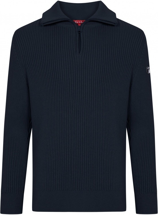 Derbe Knit Troyer GOTS Men Derbe Knit Troyer GOTS Men Farbe / color: navy ()