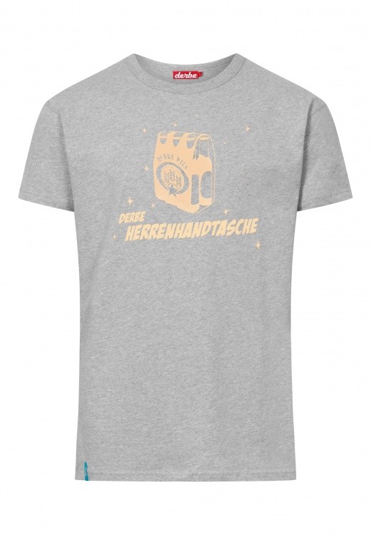 Derbe T-Shirt Herrenhandtasche Derbe T-Shirt Herrenhandtasche Farbe / color: grey melange ()