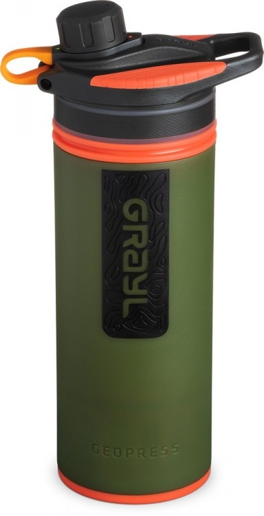 Grayl GeoPress Purifier Trinkwasser-Filterflasche Grayl GeoPress Purifier Trinkwasser-Filterflasche Farbe / color: oasis green ()