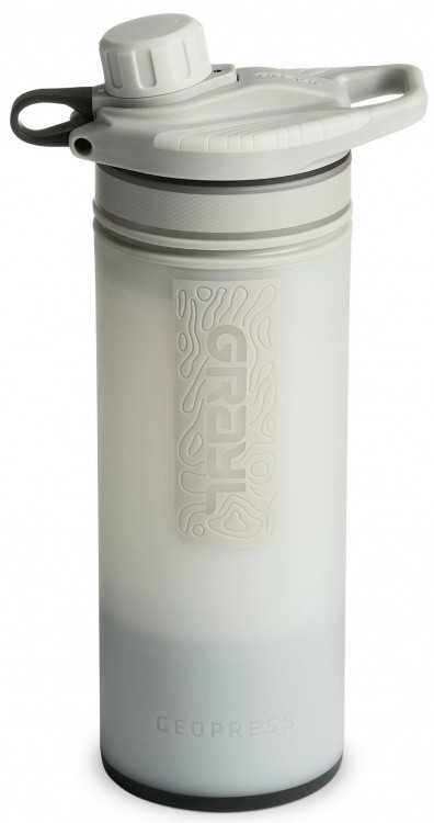 Grayl GeoPress Purifier Trinkwasser-Filterflasche Grayl GeoPress Purifier Trinkwasser-Filterflasche Farbe / color: peak white ()
