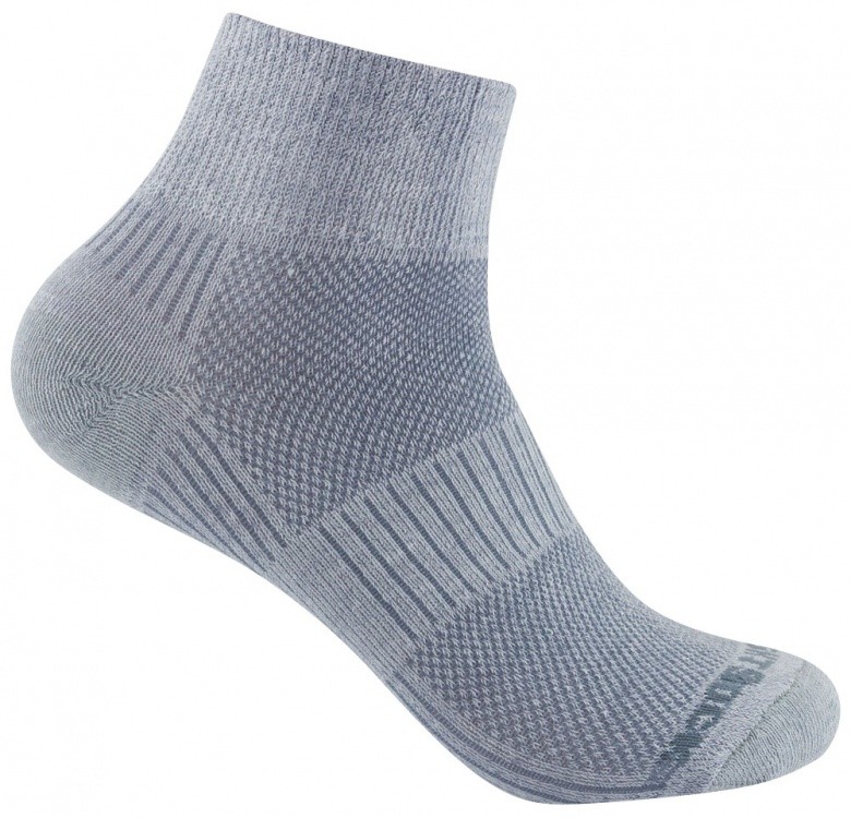 WrightSock Coolmesh II Quarter WrightSock Coolmesh II Quarter Farbe / color: light grey ()