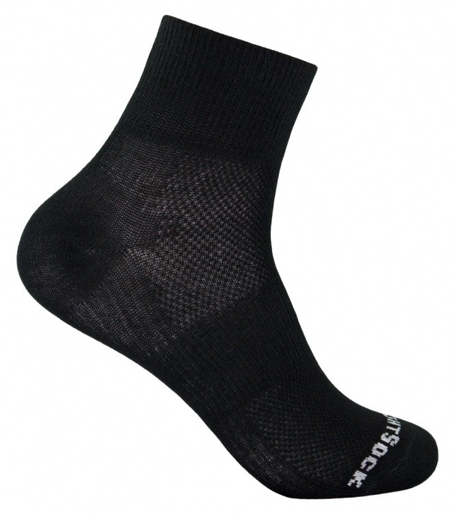 WrightSock Coolmesh II Quarter WrightSock Coolmesh II Quarter Farbe / color: black ()