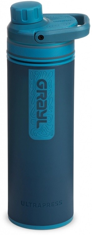 Grayl UltraPress Purifier Trinkwasser-Filterflasche Grayl UltraPress Purifier Trinkwasser-Filterflasche Farbe / color: forest blue ()
