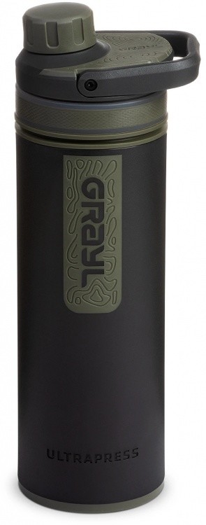 Grayl UltraPress Purifier Trinkwasser-Filterflasche Grayl UltraPress Purifier Trinkwasser-Filterflasche Farbe / color: camp black ()