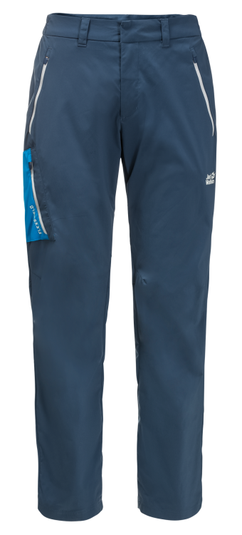 Jack Wolfskin Overland Pants Men Jack Wolfskin Overland Pants Men Farbe / color: thunder blue ()