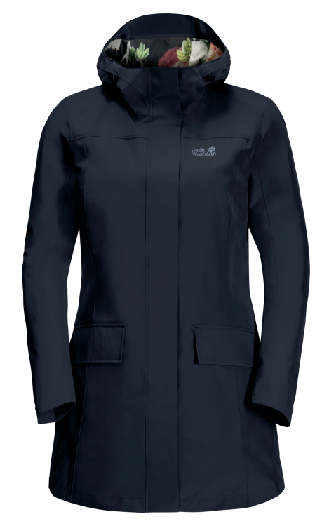 Jack Wolfskin Cape York Paradise Coat Women Jack Wolfskin Cape York Paradise Coat Women Farbe / color: night blue ()