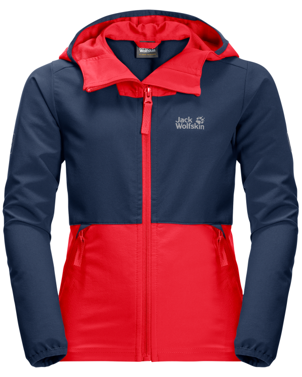 Jack Wolfskin Turbulence Boys Jack Wolfskin Turbulence Boys Farbe / color: peak red ()