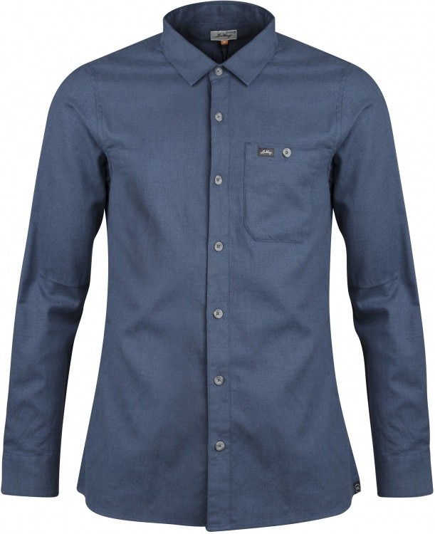 Lundhags Ekren Solid LS Shirt Lundhags Ekren Solid LS Shirt Farbe / color: mid blue ()