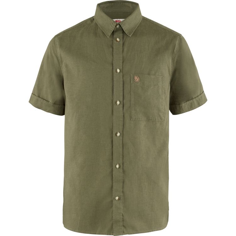 Fjällräven Övik Travel Shirt SS Fjällräven Övik Travel Shirt SS Farbe / color: green ()