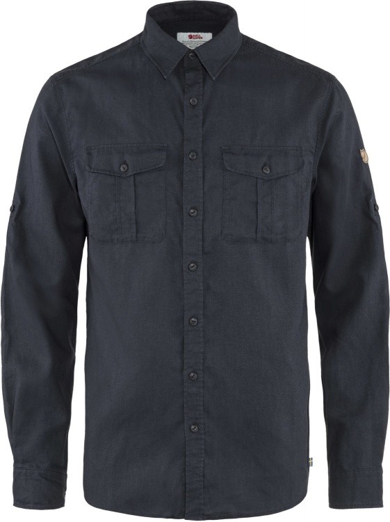 Fjällräven Övik Travel Shirt LS Fjällräven Övik Travel Shirt LS Farbe / color: dark navy ()