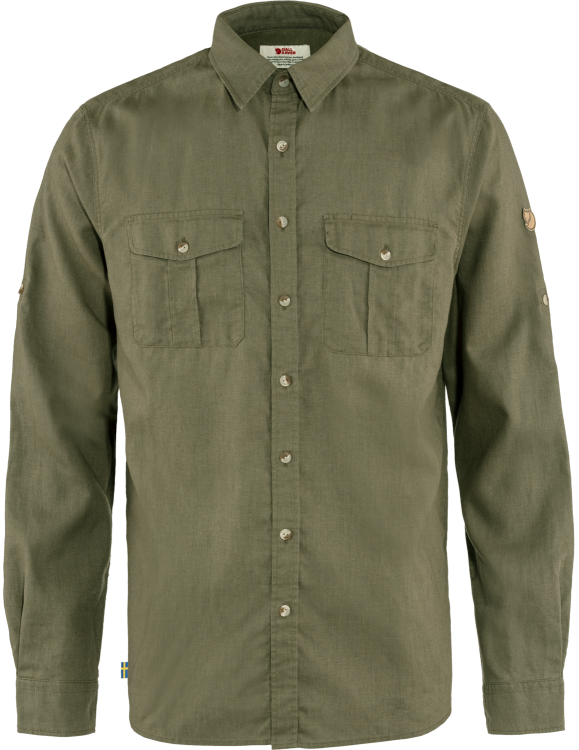 Fjällräven Övik Travel Shirt LS Fjällräven Övik Travel Shirt LS Farbe / color: green ()