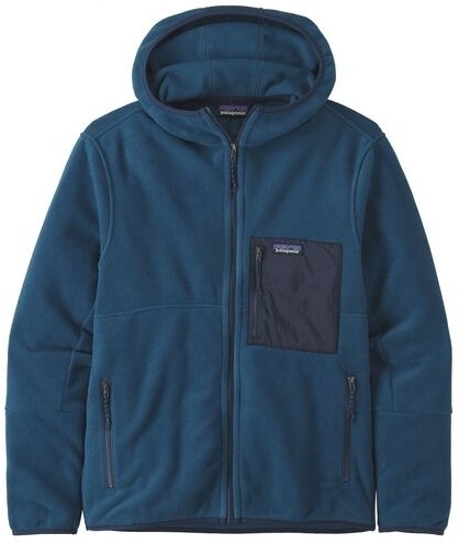 Patagonia Mens Microdini Hoody Patagonia Mens Microdini Hoody Farbe / color: tidepool blue ()