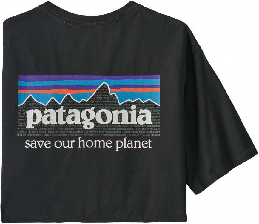 Patagonia Mens P6 Mission Organic T-Shirt Patagonia Mens P6 Mission Organic T-Shirt Farbe / color: ink black ()