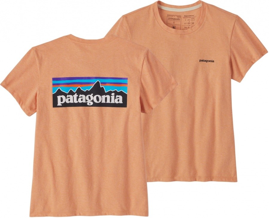 Patagonia Womens P-6 Logo Responsibili-Tee Patagonia Womens P-6 Logo Responsibili-Tee Farbe / color: cowry peach ()