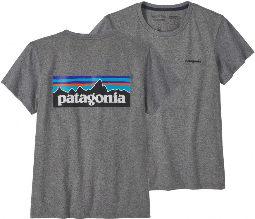 Patagonia Womens P-6 Logo Responsibili-Tee Patagonia Womens P-6 Logo Responsibili-Tee Farbe / color: gravel heather ()