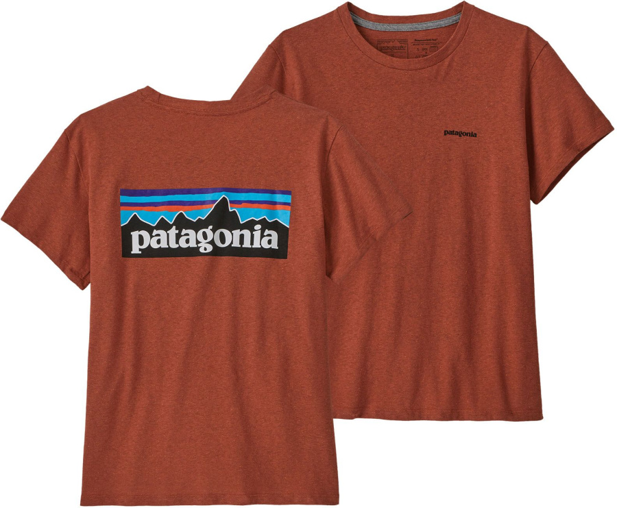 Patagonia Womens P-6 Logo Responsibili-Tee Patagonia Womens P-6 Logo Responsibili-Tee Farbe / color: quarz coral ()