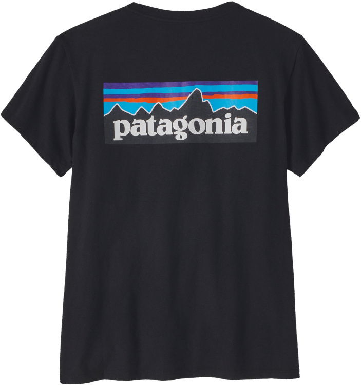 Patagonia Womens P-6 Logo Responsibili-Tee Patagonia Womens P-6 Logo Responsibili-Tee Farbe / color: black ()