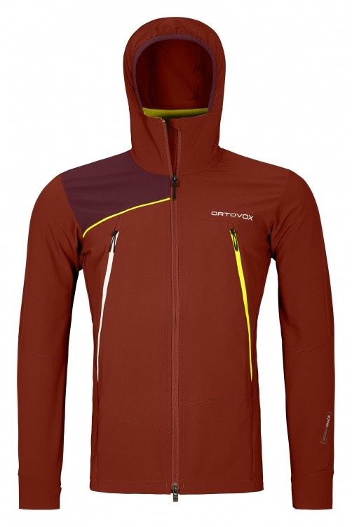 Ortovox Pala Hooded Jacket Men Ortovox Pala Hooded Jacket Men Farbe / color: clay orange ()