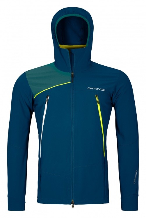 Ortovox Pala Hooded Jacket Men Ortovox Pala Hooded Jacket Men Farbe / color: petrol blue ()