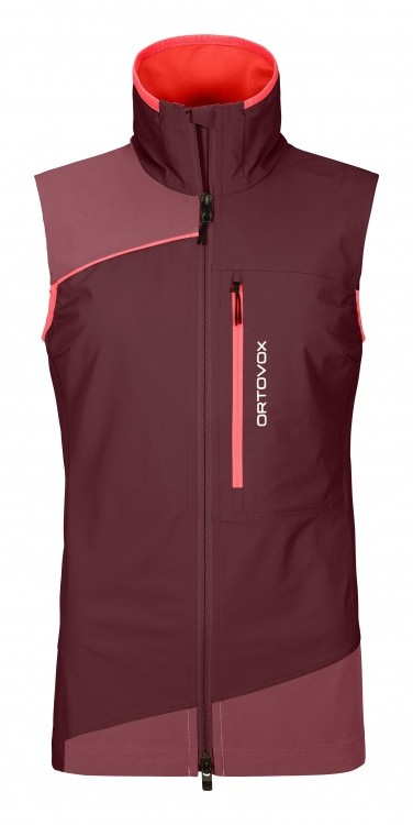 Ortovox Pala Light Vest Women Ortovox Pala Light Vest Women Farbe / color: winetasting ()