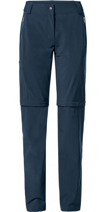 VAUDE Womens Farley Stretch ZO T-Zip Pants II VAUDE Womens Farley Stretch ZO T-Zip Pants II Farbe / color: dark sea ()