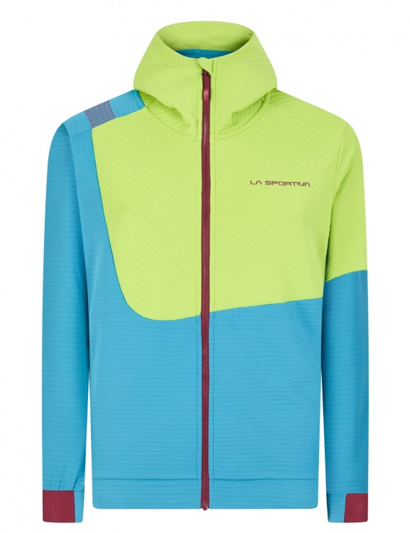 La Sportiva Mood Hoody Women La Sportiva Mood Hoody Women Farbe / color: topaz/lime green ()