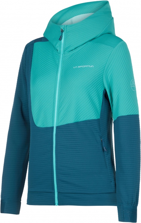 La Sportiva Mood Hoody Women La Sportiva Mood Hoody Women Farbe / color: storm blue/lagoon ()