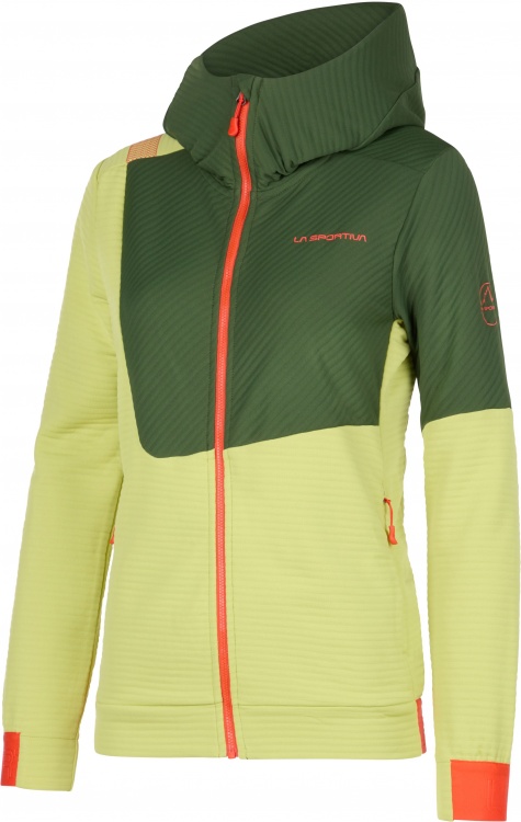 La Sportiva Mood Hoody Women La Sportiva Mood Hoody Women Farbe / color: green banana/forest ()