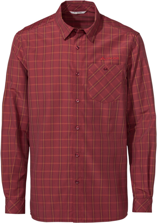 VAUDE Mens Albsteig LS Shirt III VAUDE Mens Albsteig LS Shirt III Farbe / color: carmine ()