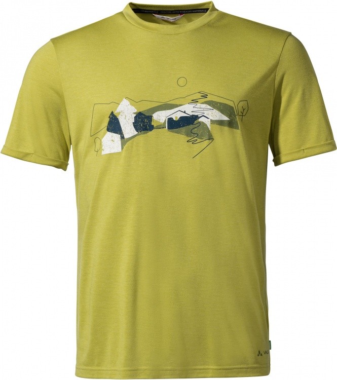 VAUDE Mens Neyland T-Shirt VAUDE Mens Neyland T-Shirt Farbe / color: wild lime ()