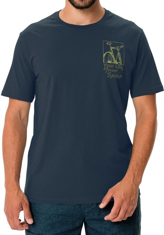 VAUDE Mens Spirit T-Shirt VAUDE Mens Spirit T-Shirt Farbe / color: dark sea uni ()